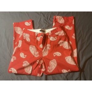 lands end women straight leg pants Sz 8 (30x25)       AG147